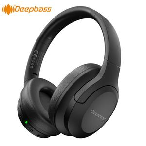 Deep Bass Casque sans-Fil R500 ANC Hi-Res audio avec Suppression Active du BruitANC Bluetooth 5.3 Headsets Wireless Headphones 40db Active Noise Cancellation 70h