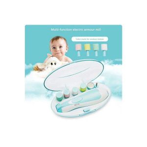 Coupe-ongles électrique 6 en 1 pour bébé, taille-ongle, manucure pour enfants