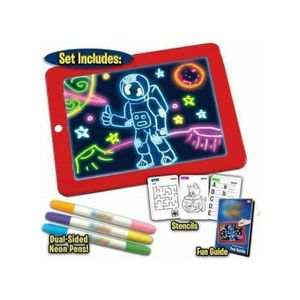 Conseil de Dessins d'enfants Tablette pour garçons LED Magic Pad 3D