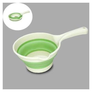 Pelle à eau pliable, cuillère de bain pliable, gain de place pour la cuisine et la salle de bain