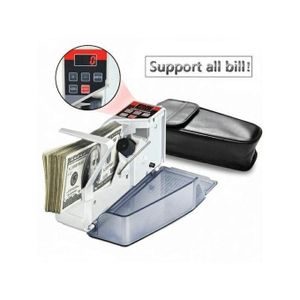 Machine portable de comptage de billets – rapide et sécurisée avec détection des faux