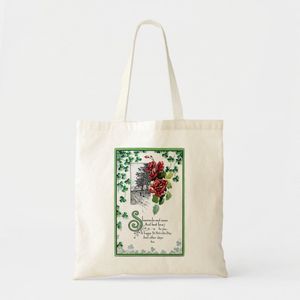 Tote Bag Vintage Festival of St Patrick Unique, haute qualité