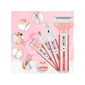 Kemei Tondeuse De Finition Cheveux 4in1 Electric Hair Remover nez,visage,Epilator