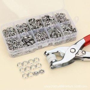 Kit pince à pression avec 100 boutons métalliques – Pose facile sur textile
