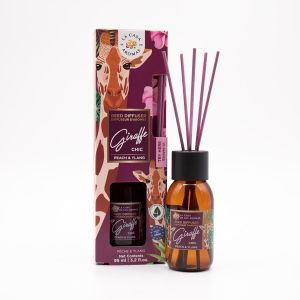 la casa Diffuseur à Bâtonnets, Arômes Intenses - Giraffe Chic - 95ml
