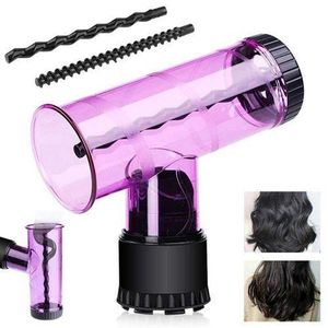 Pour les femmes cheveux boucles diffuseur couverture tornade Style automatique avec 2 bâtons Curl ajustement pour la plupart des sèche-cheveux