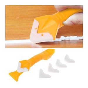 Grattoir en silicone pour enlever la colle et le calfeutrage,couteau d'angle