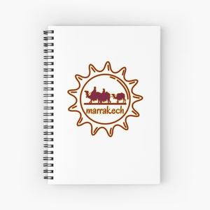 I Love Marrakech Spiral Notebook