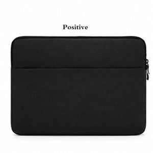 Housse de Protection pour Laptop 13 à 13,9 pouces – Antichoc, Imperméable, Poche de Rangement – Noir Premium