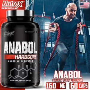 Nutrex RESEARCH Anabol Hardcore Anabolic Activator, Muscle Builder , 60 Caps