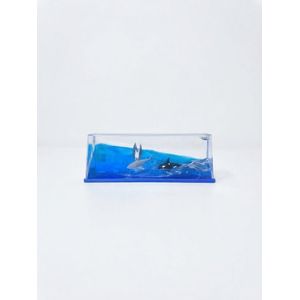 Oem Fidget Liquide Décoratif "Never Sink" avec Figurine de Requin et Orque (Flotteur Antichoc)