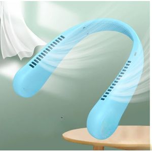 Ventilateur de Cou Portable et Silencieux, Refroidisseur Personnel Rechargeable à 360° pour Activités Extérieures