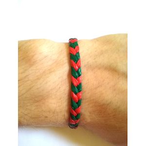 Bracelet Rafia Naturel Multi-couleur Reglable - Unisex