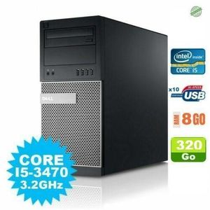 DELL OptiPlex core i5-3470 - RAM 8Go , HDD 320Go - Remis a neuf