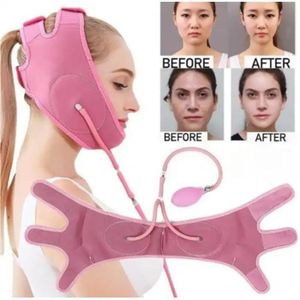 Ceinture de Compression V-Shape pour le Visage – Bandeau Ajustable de Soutien du Menton