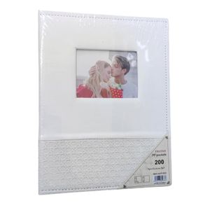 Album photo de mariage ,18 cm  x 13 cm, 200 photos