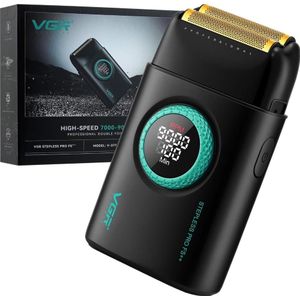 VGR Rasoir Électrique Professionnel Rechargeable pour Hommes