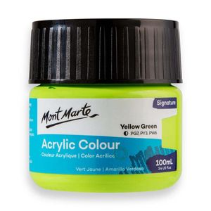 Mont Marte Peinture acrylique 100ML - vert jaune