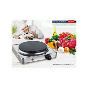 TATCH Réchaud électrique Plaque de cuisson électrique 1500w - réchaud 1 feux élégance