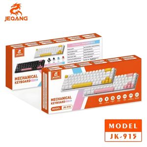 Clavier mécanique filaire à 68 touches Interface clavier : port USB Méthode de connexion : connexion 2,4 GHz + Bluetooth / Interrupteur : Interrupteur mécanique anti-poussière