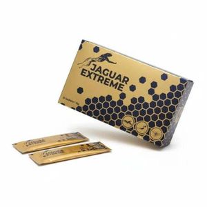 Miel jagwar EXTREME-Max énergie royal Miel 12 Sachets - Assal nature  générique pour hommes infusé de gelée naturelle, de Superbe d'abeille au miel et au Gin Seng et d'herbes naturelles mélangées à 100 % (paquet de 12 sachets)