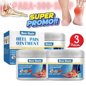 مرهم لآلام الكعب - عبوة من 3 قطع - كريم لآلام الكعب، كريم للنتوءات العظمية، ترطيب عميق وعناية فعالة بالقدم، يدوم مفعوله طويلًا، مناسب للرجال والنساء.