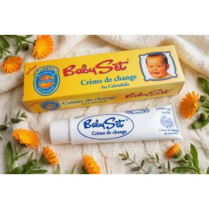 Baby Set Crème de change pour bébé au calendula, soin protecteur pour la peau