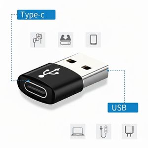 Adaptateur USB vers Type-C – Convertisseur USB 2.0 vers USB-C – Charge & Synchronisation