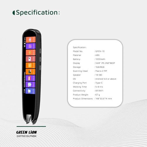 product_image_name-Generic-قلم ترجمة ذكي متعدد الوظائف-8