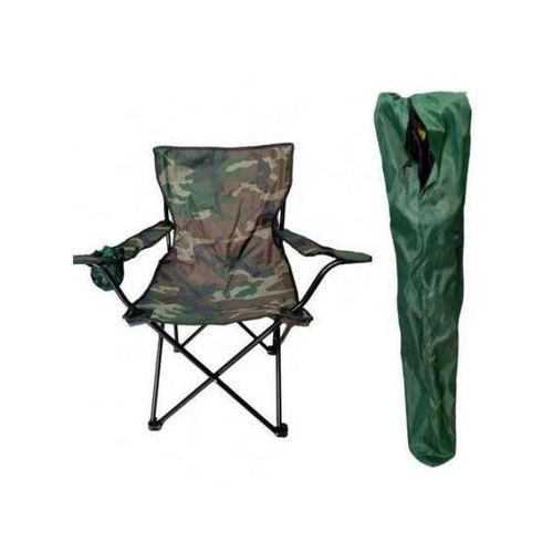 product_image_name-Generic-4PCS Chaise de camping militaire pliante, Portable pour la plage+ Sac-2