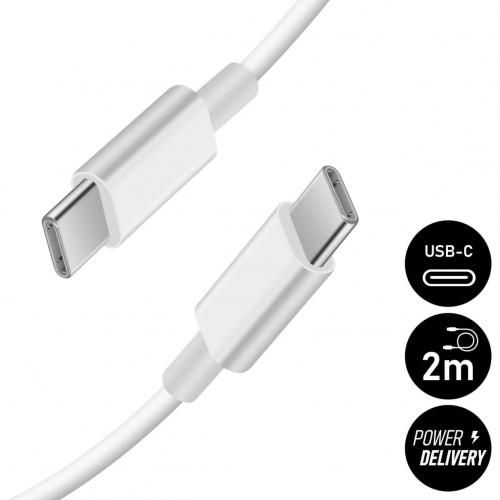 UGREEN Cable USB C 2M, Tressé 100W Power Delivery PD Câble de Charge Rapide USB  C