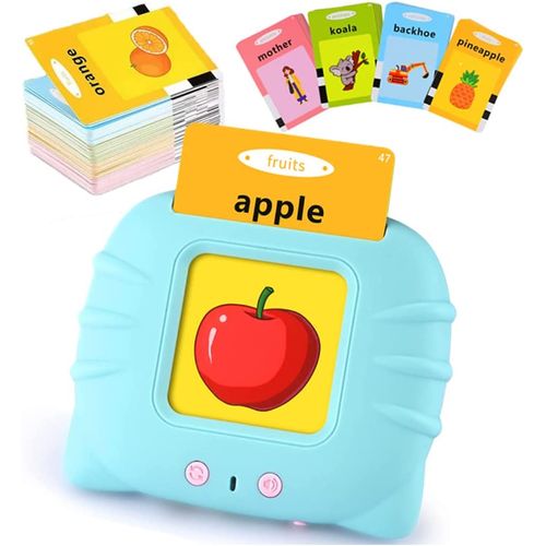 Generic Cartes Flash parlantes pour Les Tout-Petits, Jouets électroniques  d'orthophonie pour l'Autisme de 224 Mots