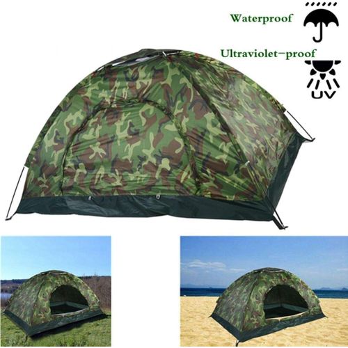product_image_name-Generic-Tente de Camping pour 4 Personnes, Imperméable + Sac de Transport 208x208x145 cm-2