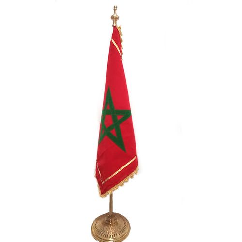 Generic Grand Drapeau marocain en Cuivre 107.5 cm à prix pas cher