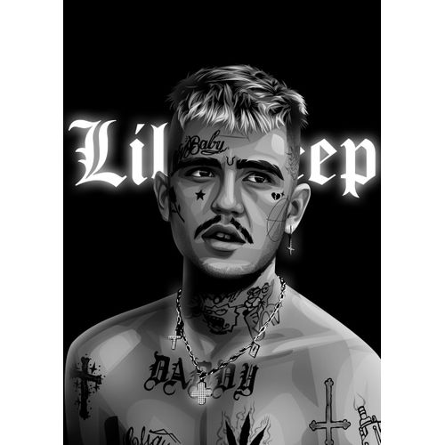 product_image_name-Generic-Lil peep  Style 22 Poster Chambre Haute Qualité-1