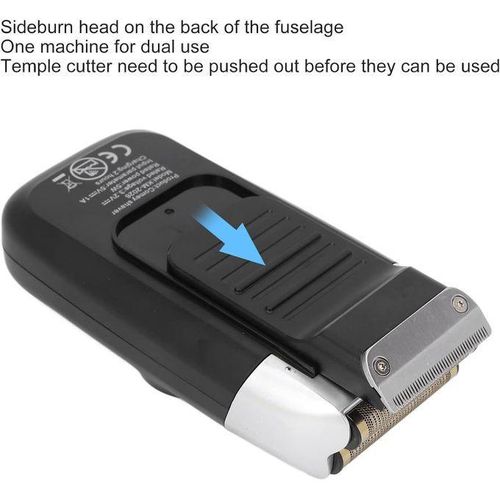 product_image_name-Generic-Raseur électrique rechargeable USB avec écran LCD, double grille de coupe pour hommes - Conception ergonomique et adaptée au visage-5