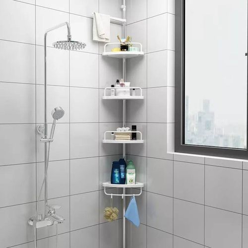 Organisateur d'angle de salle de bain – Mur – Salle de bain