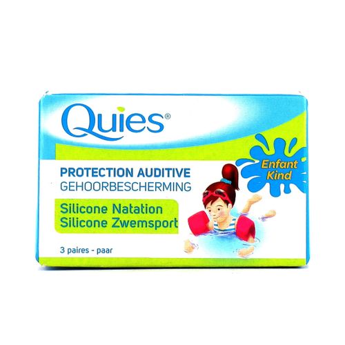 Bouchons oreilles natation enfants 3 paires - Quies