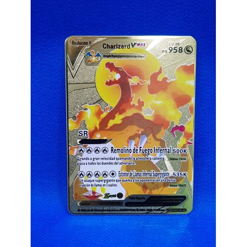 Carta Pokemon Charizard VMAX PS350 d'occasion pour 12 EUR in Almería sur  WALLAPOP