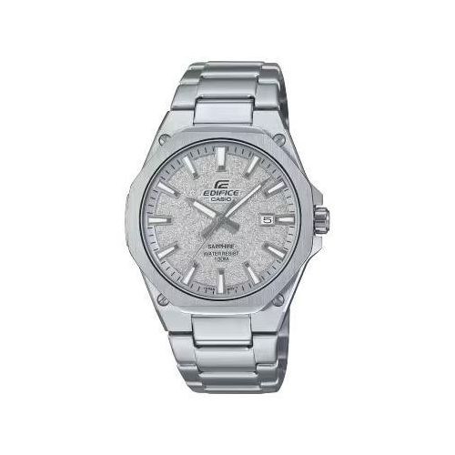 product_image_name-Casio-إديفيس سليم لاين للرجال - زجاج ياقوتي مقاوم للخدوش - تاريخ - مقاوم للماء حتى 100 متر - EFR-S105DE-8AV-1