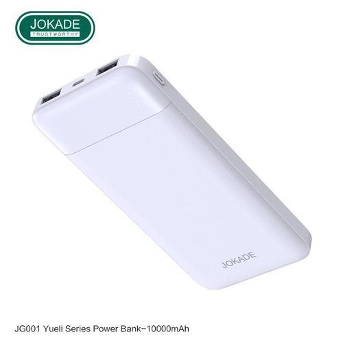 product_image_name-Generic-JOKADE JG001 YUELI Series Mobile Power Bank - 10000mAh - White-2