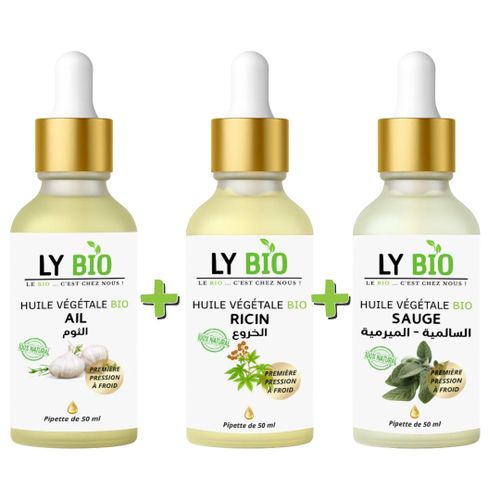 product_image_name-LY BIO-PACK HUILE AIL 50ML - PIPETTE + HUILE RICIN 50ml - PIPETTE + HUILE SAUGE 50ML - PIPETTE-1