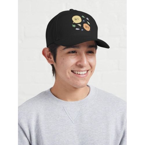 product_image_name-Generic-casquette personnalisée heartstopper salut avec des feuilles  casquette noire unique-3