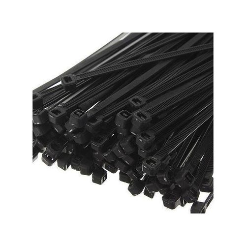 product_image_name-Generic-100 Pcs Black Strong Nylon Plastic Cable-4
