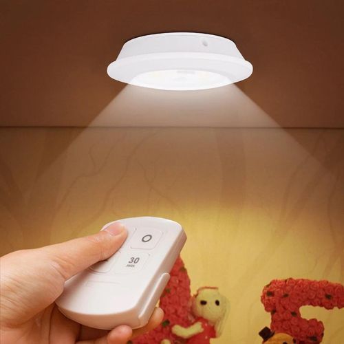 Lampe d'armoire sans fil LED avec télécommande