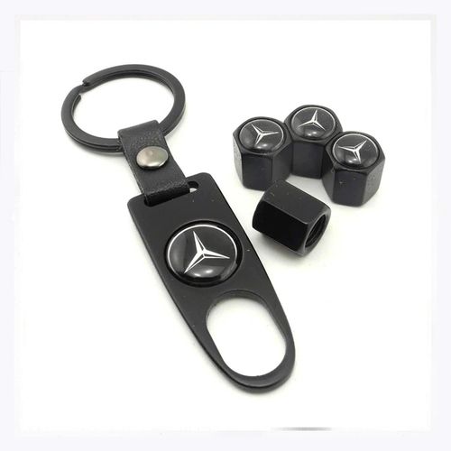 Valve pneu voiture, Auto Porte clef et Bouchon valve pneu voiture,  Porte-clé voiture, Bouchon de valve, Voiture Accessoires, Noir 