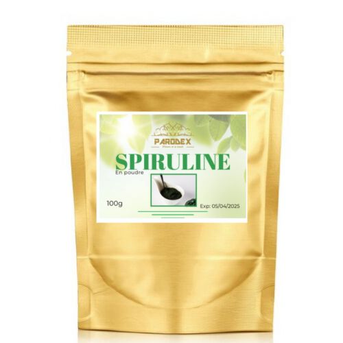 Spiruline en poudre bio riche en fer