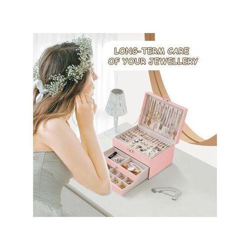 product_image_name-Generic-Coffret à Bijoux Rose Poudré – Rangement Chic et Sécurisé-6