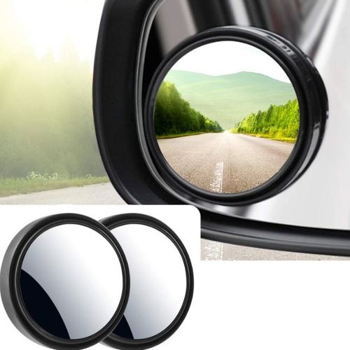 Lot de 2] Miroir angle mort pour rétroviseur extérieur voiture 360