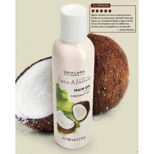 Huile pour les Cheveux Love Nature à l'Huile de Noix de Coco (32626) hair- oil – Cheveux